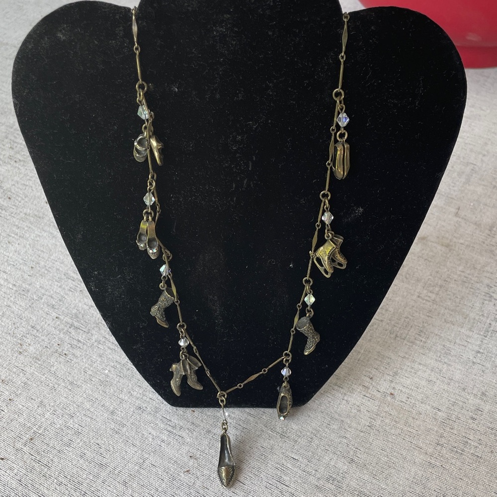 Sweet Romance Shoe Necklace